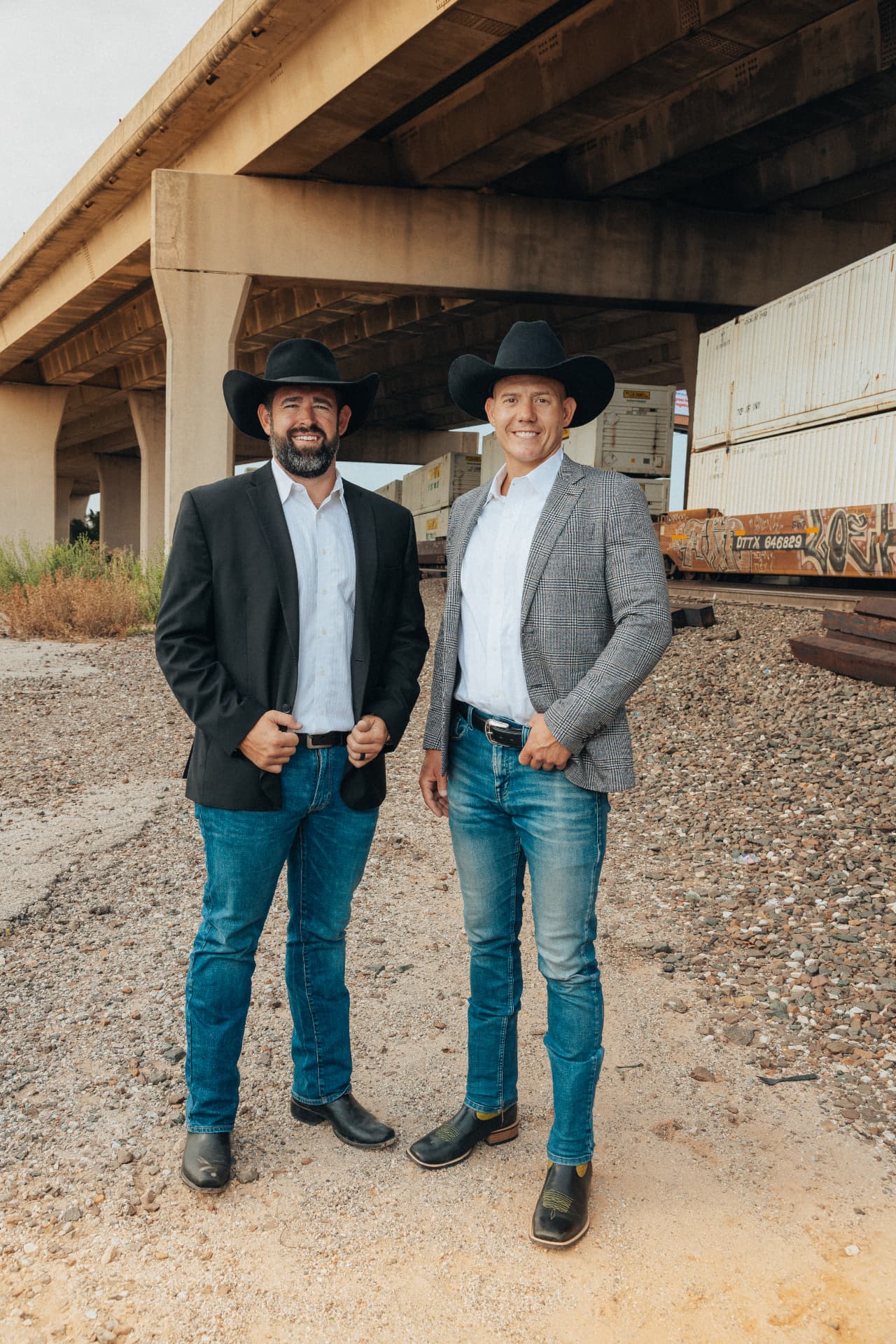 Native Chemical founders Byron Cottingham and Josh Jordan on location in Oklahoma City